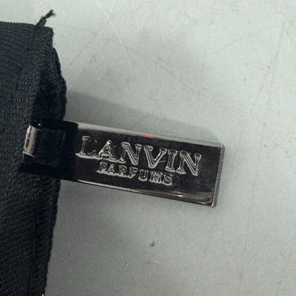 LANVIN Black Beauty Cosmetic Bag - Picture 9 of 11